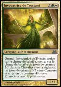 Carte Magic : Invocatrice de Trostani 