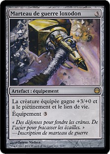 Carte Magic : Marteau de guerre loxodon